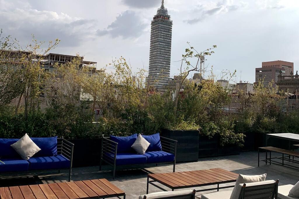 123 Loft Confort Centro Hist Cdmx Ventana Acustica Mexico City Exteriör bild